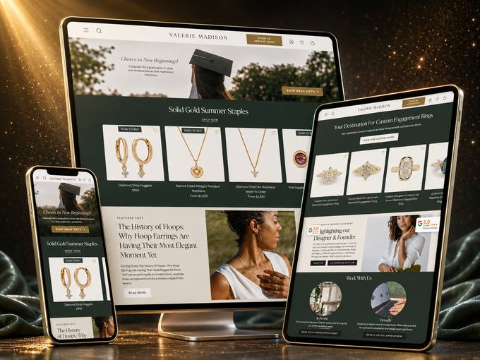 Luxury Shopify Website