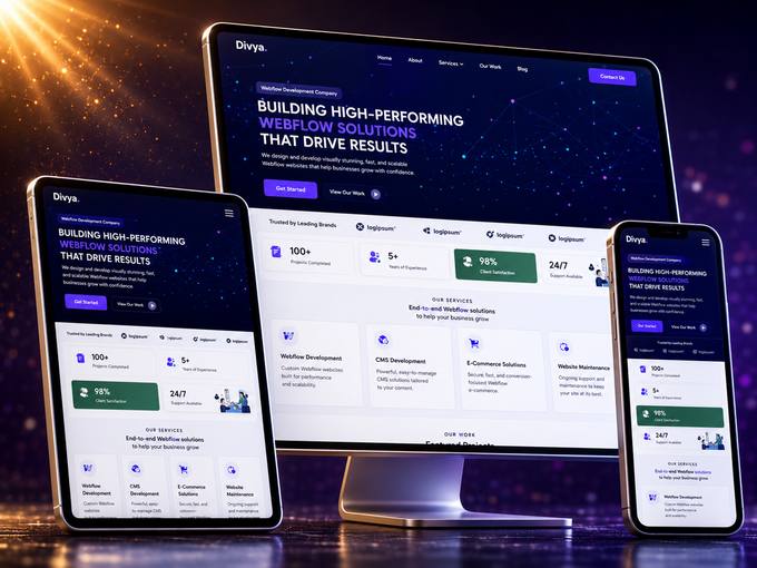 Webflow Business Website